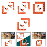 Maxbell 2x 90 Degree Corner Clamp Carpentry Square for Boxes Cabinets Picture Frames S