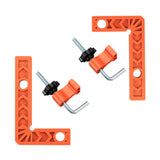 Maxbell 2x 90 Degree Corner Clamp Carpentry Square for Boxes Cabinets Picture Frames S