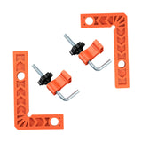Maxbell 2x 90 Degree Corner Clamp Carpentry Square for Boxes Cabinets Picture Frames S