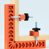 Maxbell 2x 90 Degree Corner Clamp Carpentry Square for Boxes Cabinets Picture Frames S