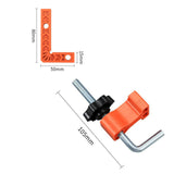 Maxbell 2x 90 Degree Corner Clamp Carpentry Square for Boxes Cabinets Picture Frames S