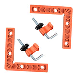 Maxbell 2x 90 Degree Corner Clamp Carpentry Square for Boxes Cabinets Picture Frames M