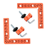 Maxbell 2x 90 Degree Corner Clamp Carpentry Square for Boxes Cabinets Picture Frames M