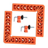 Maxbell 2x 90 Degree Corner Clamp Carpentry Square for Boxes Cabinets Picture Frames L