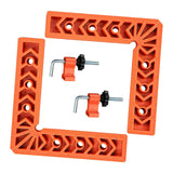 Maxbell 2x 90 Degree Corner Clamp Carpentry Square for Boxes Cabinets Picture Frames L