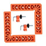 Maxbell 2x 90 Degree Corner Clamp Carpentry Square for Boxes Cabinets Picture Frames L