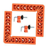 Maxbell 2x 90 Degree Corner Clamp Carpentry Square for Boxes Cabinets Picture Frames L