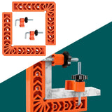 Maxbell 2x 90 Degree Corner Clamp Carpentry Square for Boxes Cabinets Picture Frames L