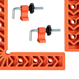 Maxbell 2x 90 Degree Corner Clamp Carpentry Square for Boxes Cabinets Picture Frames L