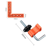 Maxbell 2x 90 Degree Corner Clamp Carpentry Square for Boxes Cabinets Picture Frames L