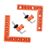 Maxbell 2x 90 Degree Corner Clamp Carpentry Square for Boxes Cabinets Picture Frames XL