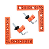 Maxbell 2x 90 Degree Corner Clamp Carpentry Square for Boxes Cabinets Picture Frames XL