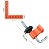 Maxbell 2x 90 Degree Corner Clamp Carpentry Square for Boxes Cabinets Picture Frames XL
