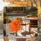 Maxbell Artificial Plants Garden Stake Fake Plants for Thanksgiving Day Outdoor Yard