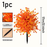 Maxbell Artificial Plants Garden Stake Fake Plants for Thanksgiving Day Outdoor Yard