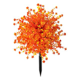 Maxbell Artificial Plants Garden Stake Fake Plants for Thanksgiving Day Outdoor Yard