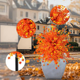 Maxbell Artificial Plants Garden Stake Fake Plants for Thanksgiving Day Outdoor Yard