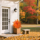 Maxbell Artificial Plants Garden Stake Fake Plants for Thanksgiving Day Outdoor Yard