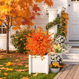 Maxbell Artificial Plants Garden Stake Fake Plants for Thanksgiving Day Outdoor Yard