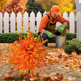 Maxbell Artificial Plants Garden Stake Fake Plants for Thanksgiving Day Outdoor Yard