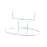 Maxbell Flowerpot Hanger Versatile Small Bonsai Display Rack for Deck Outdoor Indoor White