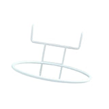 Maxbell Flowerpot Hanger Versatile Small Bonsai Display Rack for Deck Outdoor Indoor White