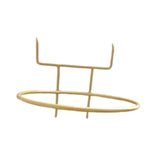 Maxbell Flowerpot Hanger Versatile Small Bonsai Display Rack for Deck Outdoor Indoor Gold