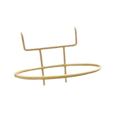 Maxbell Flowerpot Hanger Versatile Small Bonsai Display Rack for Deck Outdoor Indoor Gold