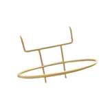 Maxbell Flowerpot Hanger Versatile Small Bonsai Display Rack for Deck Outdoor Indoor Gold