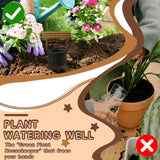 Maxbell Self Watering Planter Insert Funnel Plant Waterer for Indoor Outdoor Dripper