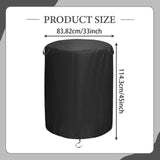 Maxbell Wood Chipper Shredder Mulcher Cover Yard Outside Electric Leaf Mulcher Cover