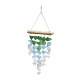 Maxbell Glass Wind Chime Crafting Bohemia Decoration for Garden Outside Mother's Day