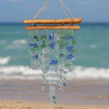 Maxbell Glass Wind Chime Crafting Bohemia Decoration for Garden Outside Mother's Day
