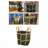 Maxbell Heavy Objects Lift Net Compact Pad for Holding Construction Materials Grains 80cmx80cmx90cm