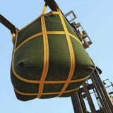 Maxbell Heavy Objects Lift Net Compact Pad for Holding Construction Materials Grains 80cmx80cmx90cm