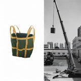 Maxbell Heavy Objects Lift Net Compact Pad for Holding Construction Materials Grains 100cmx100cmx100cm