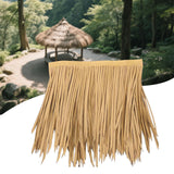 Maxbell Artificial Palm Thatch Roofing Realistic Straw Thatch Roof for Hut Bar Decor Style A