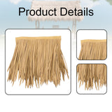 Maxbell Artificial Palm Thatch Roofing Realistic Straw Thatch Roof for Hut Bar Decor Style A