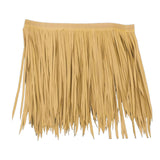 Maxbell Artificial Palm Thatch Roofing Realistic Straw Thatch Roof for Hut Bar Decor Style B