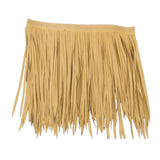 Maxbell Artificial Palm Thatch Roofing Realistic Straw Thatch Roof for Hut Bar Decor Style B