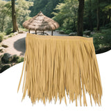 Maxbell Artificial Palm Thatch Roofing Realistic Straw Thatch Roof for Hut Bar Decor Style B