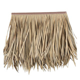 Maxbell Artificial Palm Thatch Roofing Realistic Straw Thatch Roof for Hut Bar Decor Style C