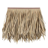 Maxbell Artificial Palm Thatch Roofing Realistic Straw Thatch Roof for Hut Bar Decor Style C