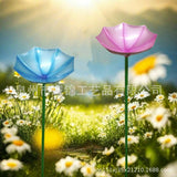 Maxbell Bird Drinker Decorative Easy to Use Bird Bath for Outdoor Courtyard Backyard Blue