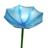 Maxbell Bird Drinker Decorative Easy to Use Bird Bath for Outdoor Courtyard Backyard Blue