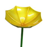 Maxbell Bird Drinker Decorative Easy to Use Bird Bath for Outdoor Courtyard Backyard Yellow