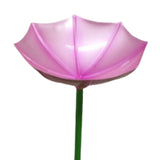 Maxbell Bird Drinker Decorative Easy to Use Bird Bath for Outdoor Courtyard Backyard Pink