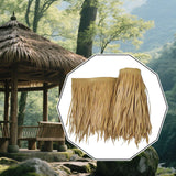 Maxbell Artificial Thatch Roofing Straw Roof Palm Thatch for Garden Fence Decoration Style A