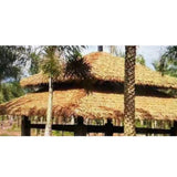 Maxbell Artificial Thatch Roofing Straw Roof Palm Thatch for Garden Fence Decoration Style B