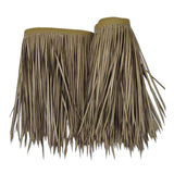 Maxbell Artificial Thatch Roofing Straw Roof Palm Thatch for Garden Fence Decoration Style B